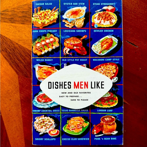 Other - Dishes Men Like Cookbook
